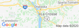 La Crosse map